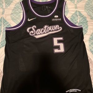 DeAaron Fox Sacramento Kings jersey